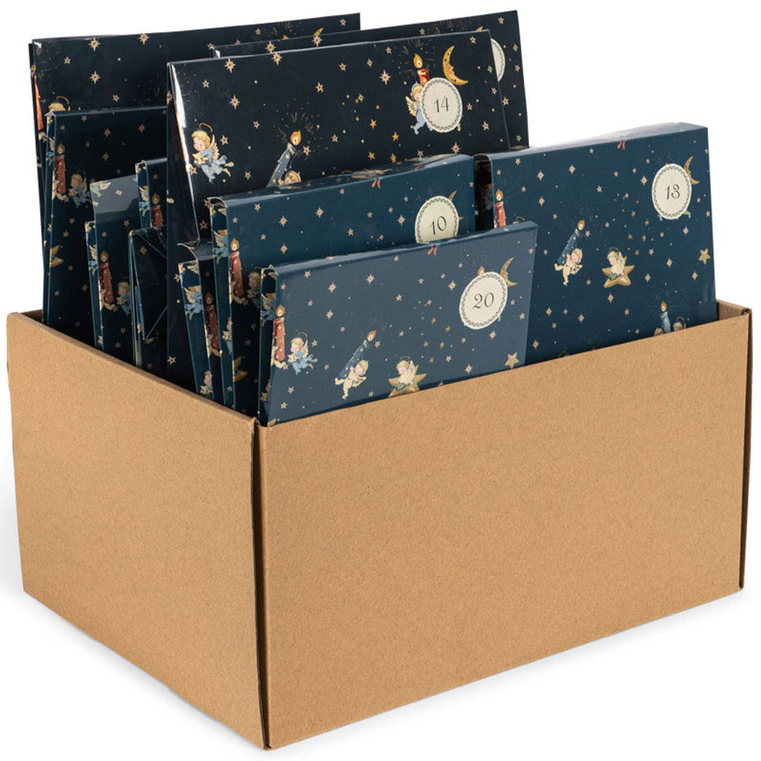 konges sløjd adventskalender - blue