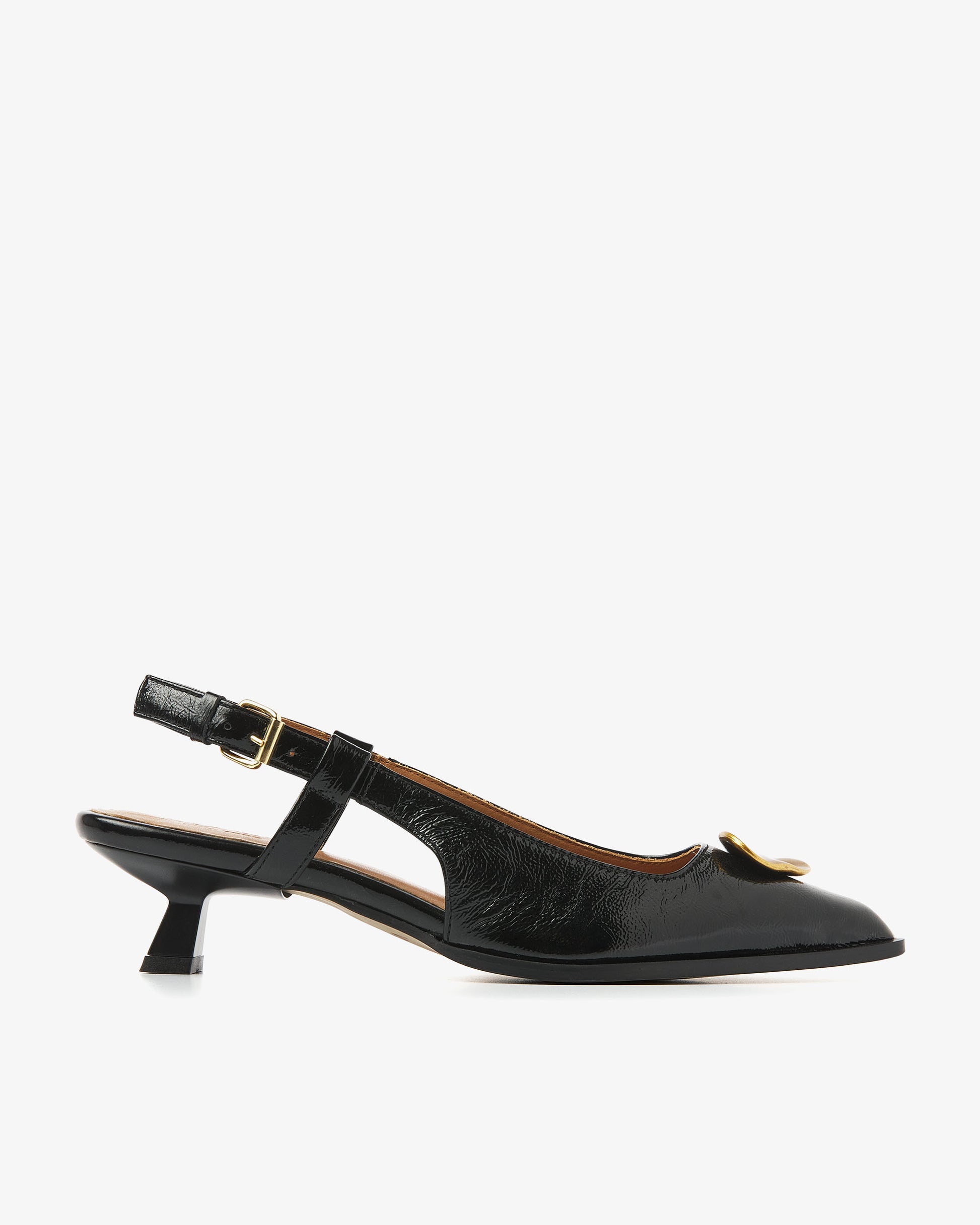 VIA VAI zwarte slingbacks Lea Imani