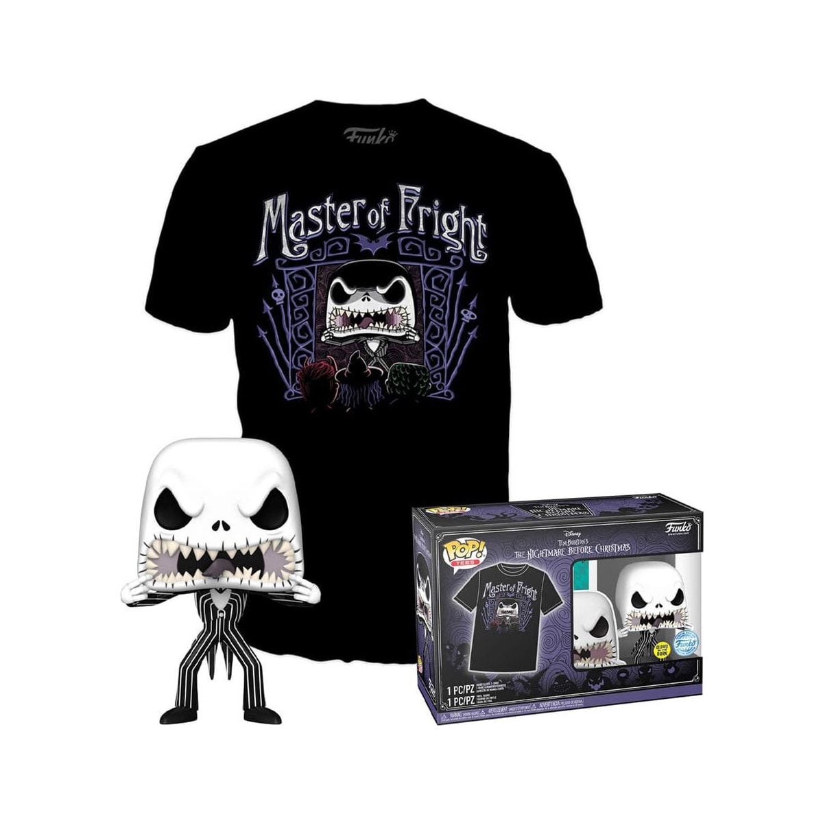 Funko Pop! and Tee Jack Skellington (L)
