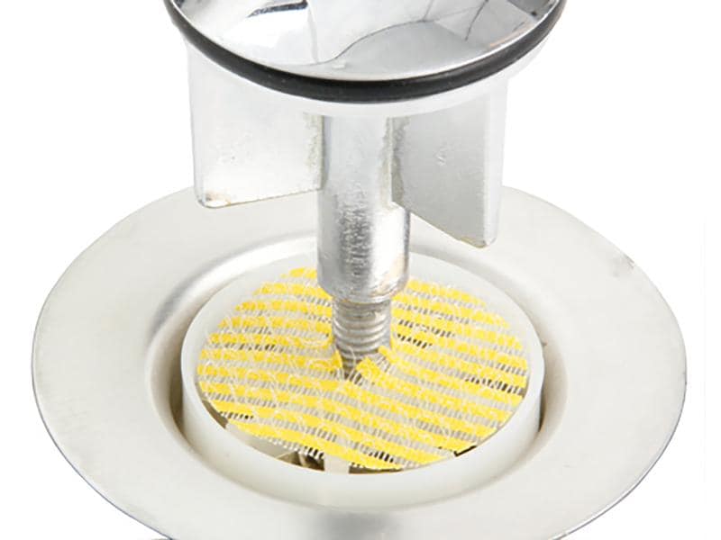 diaqua® Waschbeckenstöpsel Haarfänger, 6 Stück Haar- und Fusselsieb für den Haushalt