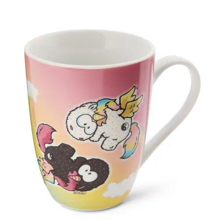 NICI Tasse Rainbow Yin & Rainbow Yang Regenbogen-Design