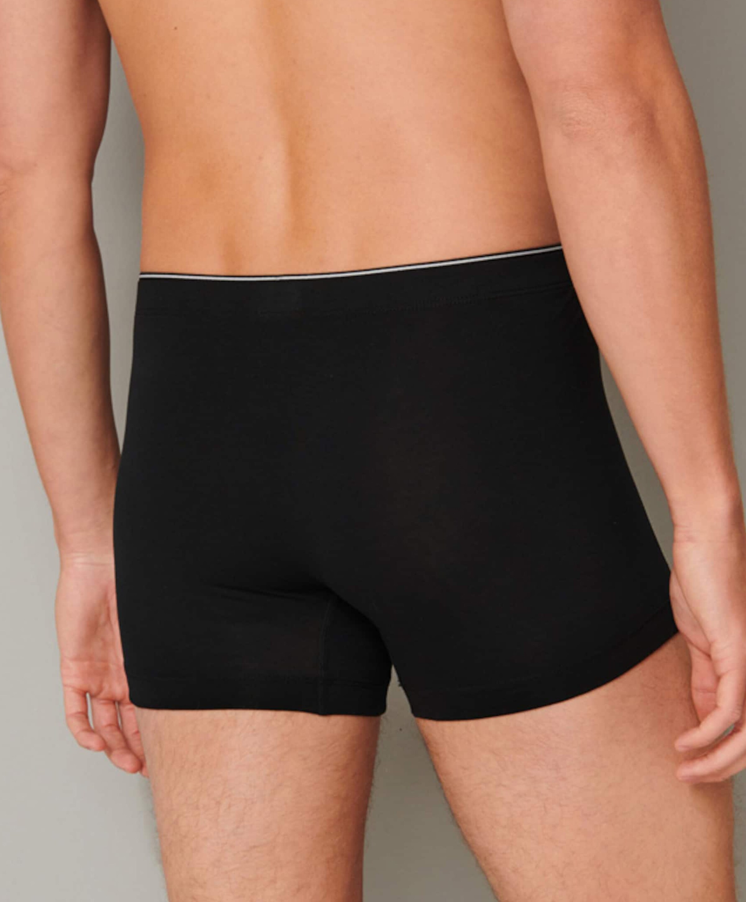Schiesser Heren boxershort zwart