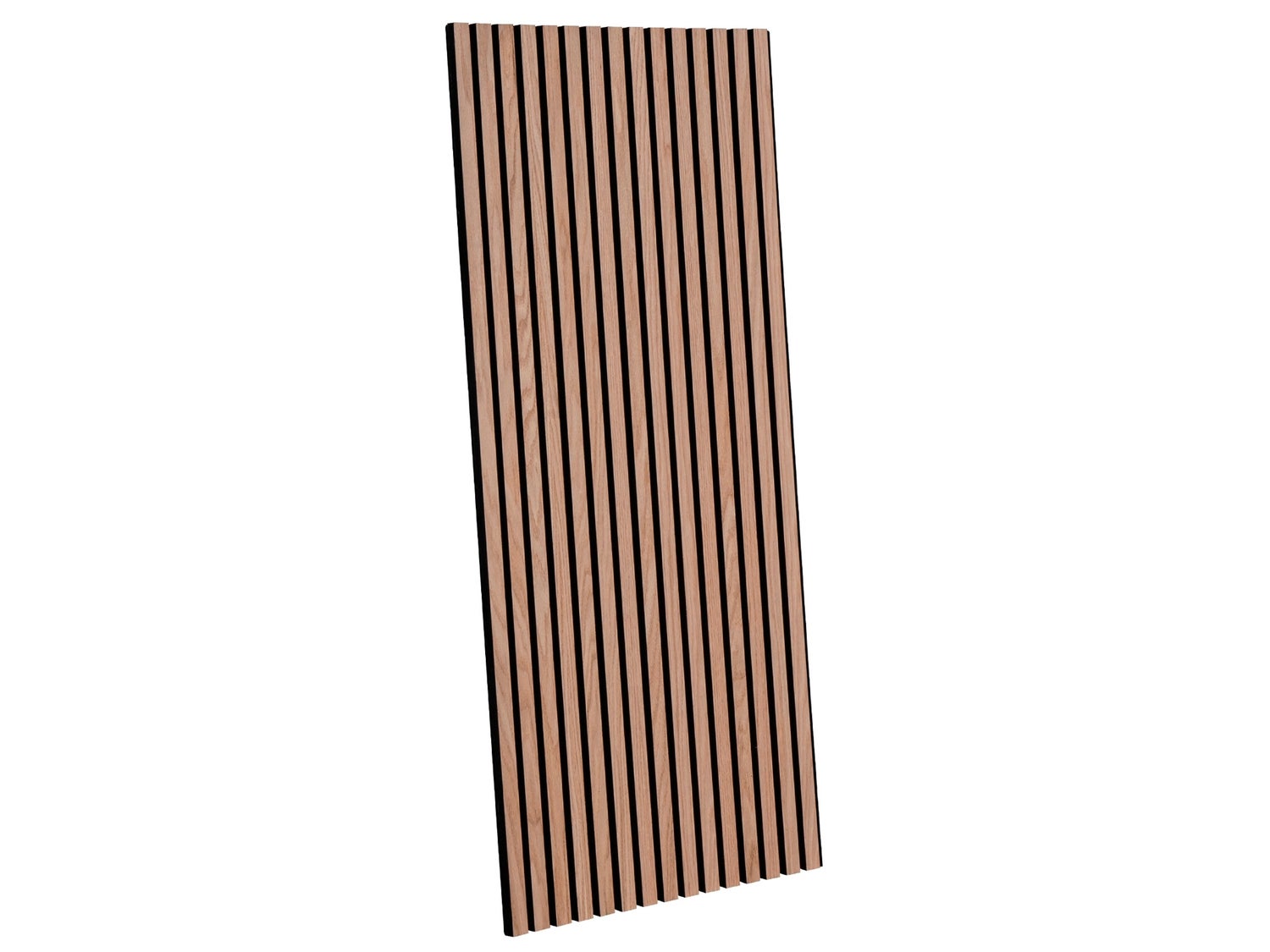 Akoestisch paneel voor aangename ruimteakoestiek in houtlook 118 x 60 cm Rode Eiken