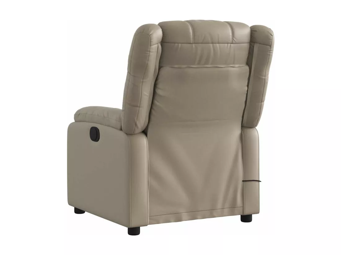 Fauteuil de massage inclinable Cappuccino Similicuir