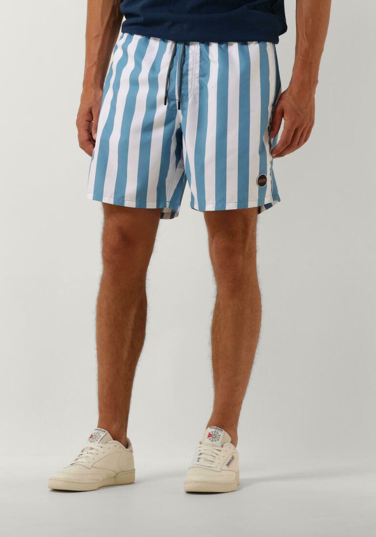 SHIWI donkerblauwe shiwi  men swimshort broad stripe
