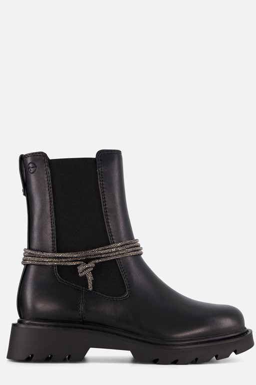Tamaris Chelsea boots zwart Synthetisch