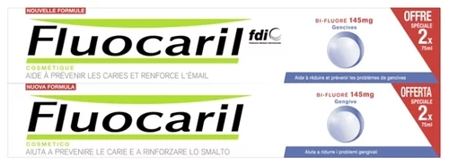 Fluocaril 145mg Dentifrice - Gencives 2x75ml