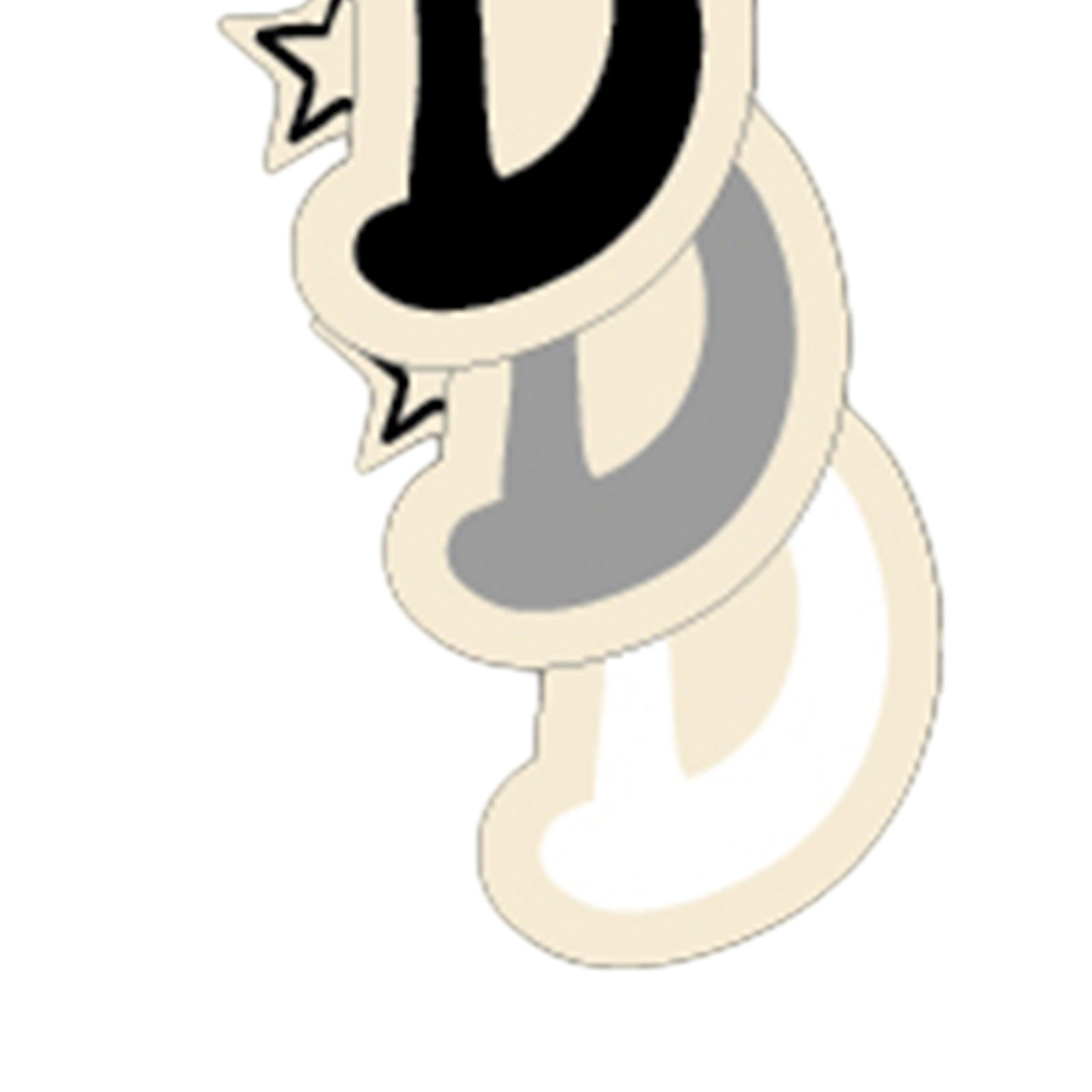 Buchstaben klein D