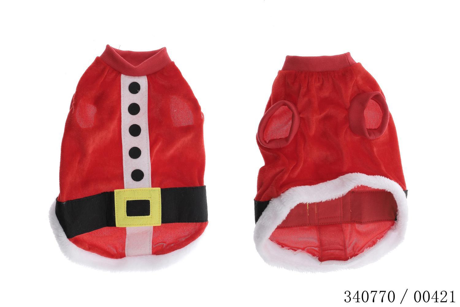 COSTUME NOEL CHIEN 34X23CM