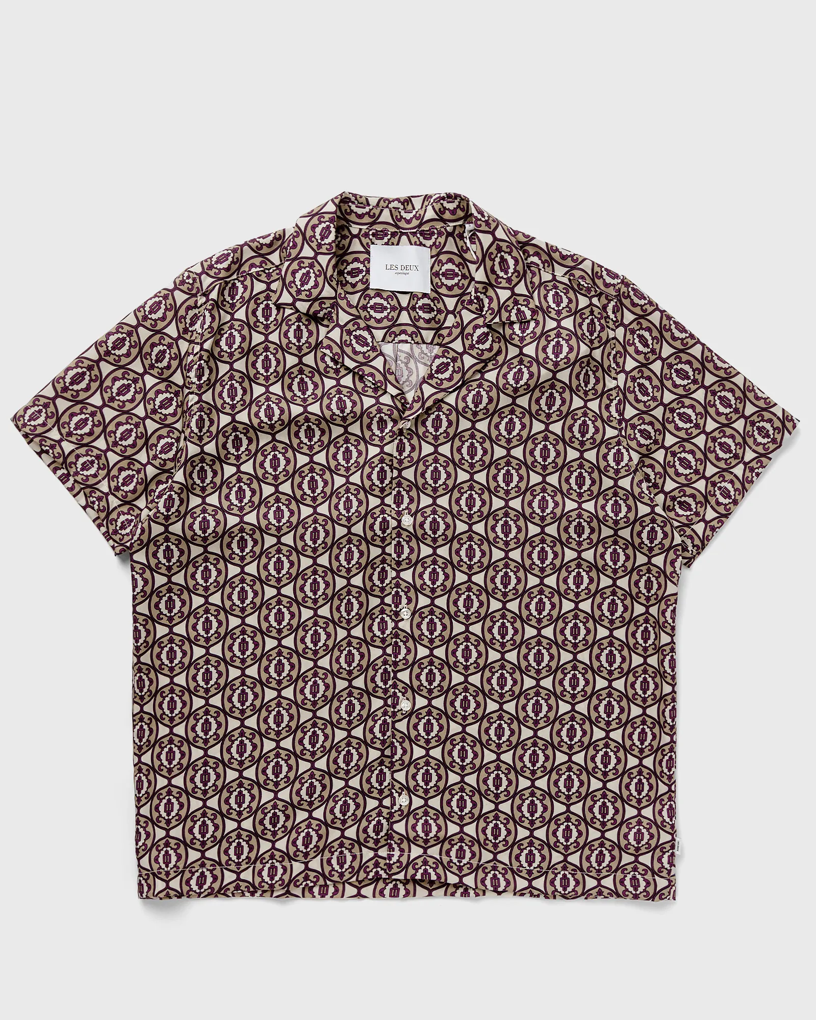 Les Deux Ornament AOP Tencel SS Shirt