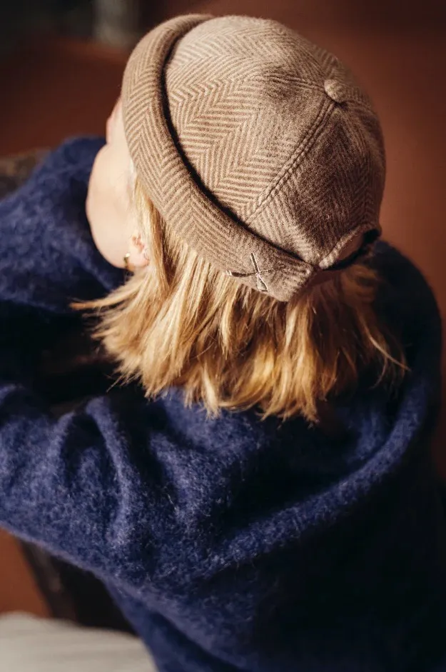 Bonnet Miki Docker Beanie Béton Ciré