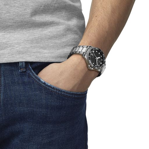 Tissot Seastar T120.410.11.051.00 Herreur, Stål, 40 mm