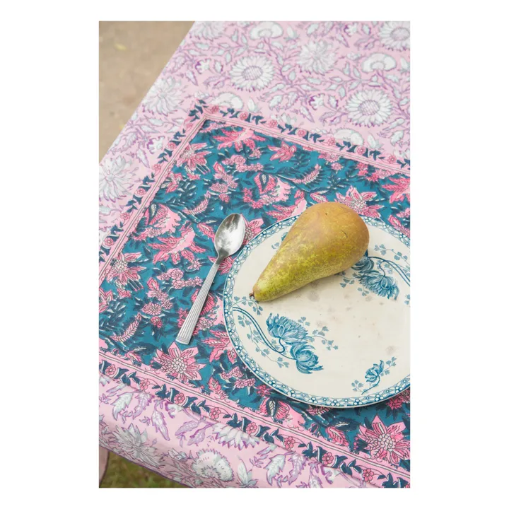 Louise Misha Sets de table Carlitta - Set de 2 | Bleu