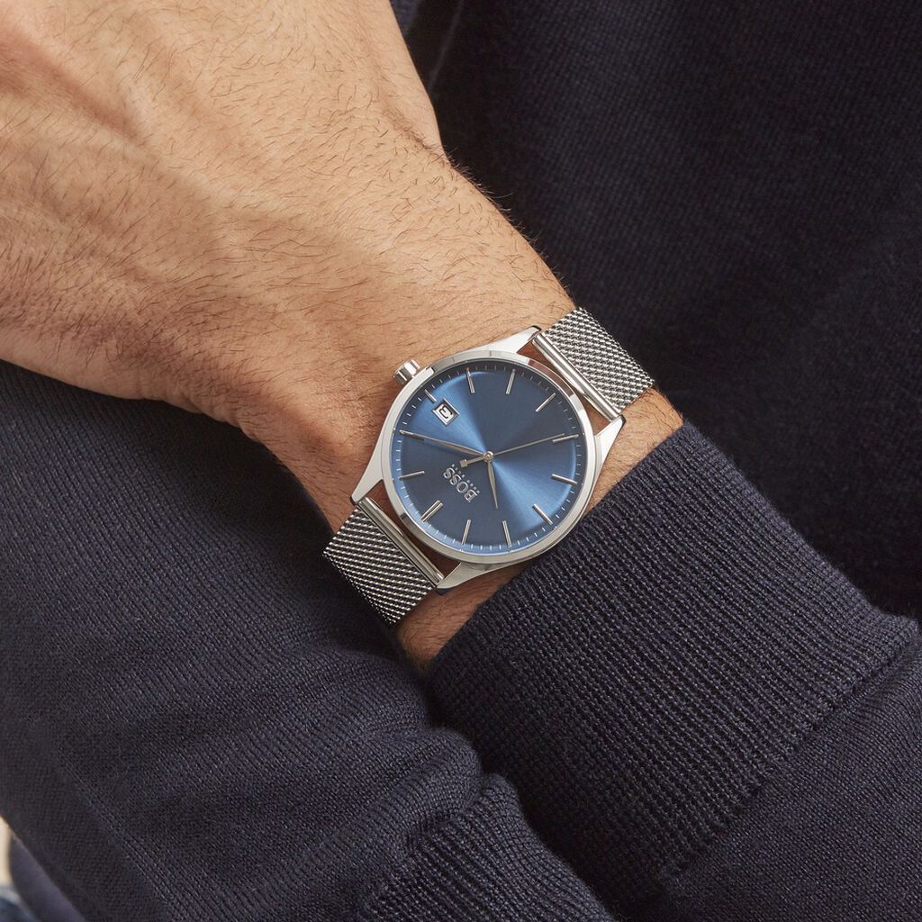 Montre Boss Commissioner Bleu