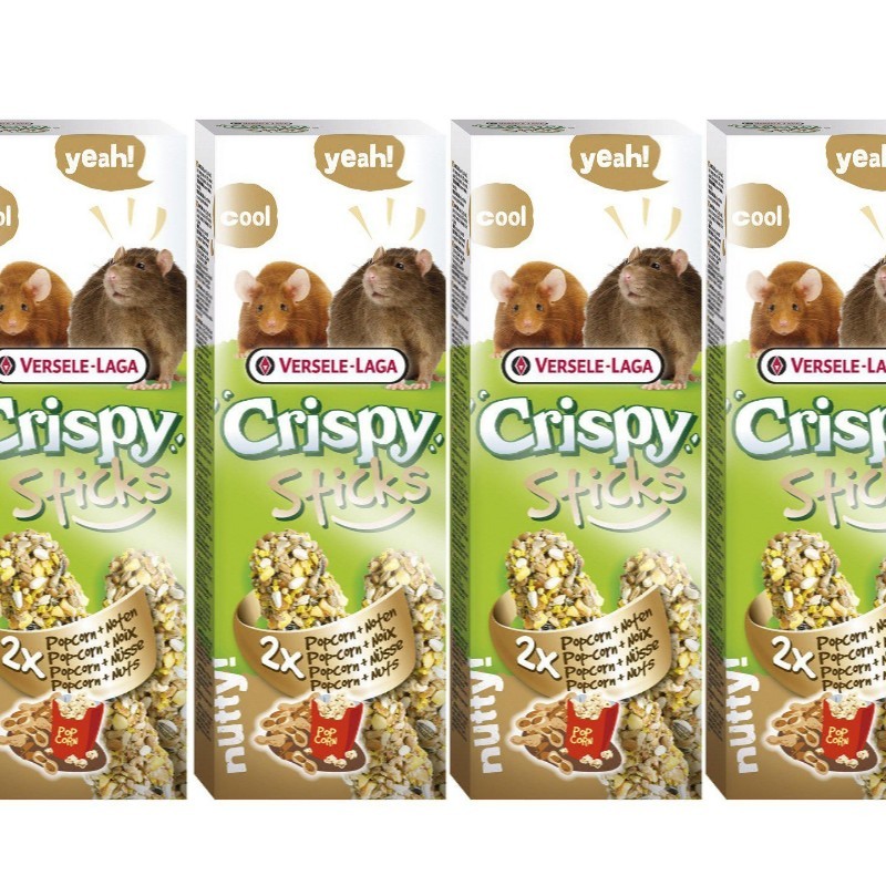 VERSELE LAGA - Sticks Rats-Mice Popcorn & Nuts 110Gr x 4