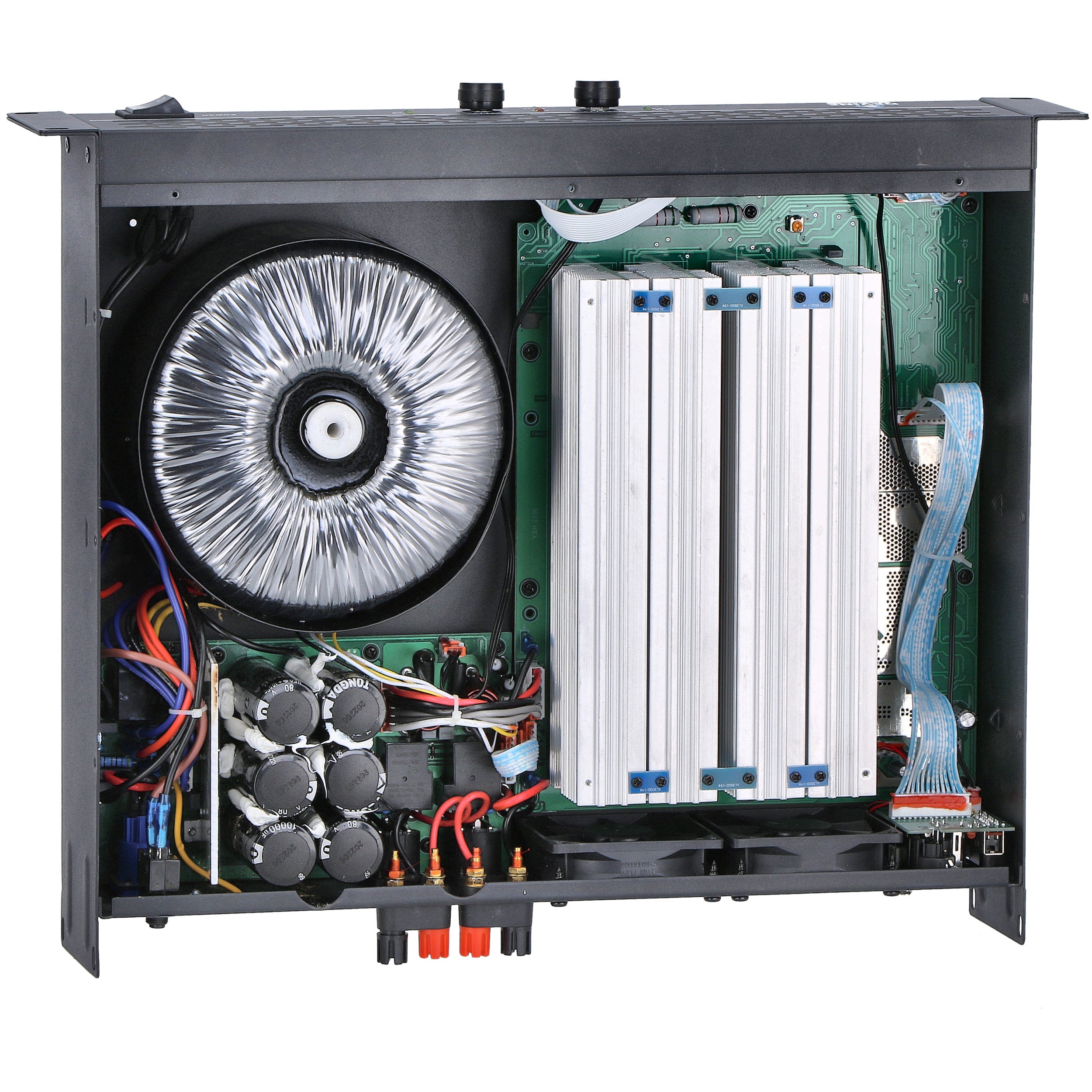 Devine MX-1200 2-kanaals PA-eindversterker 2x 600W @ 8 Ohm