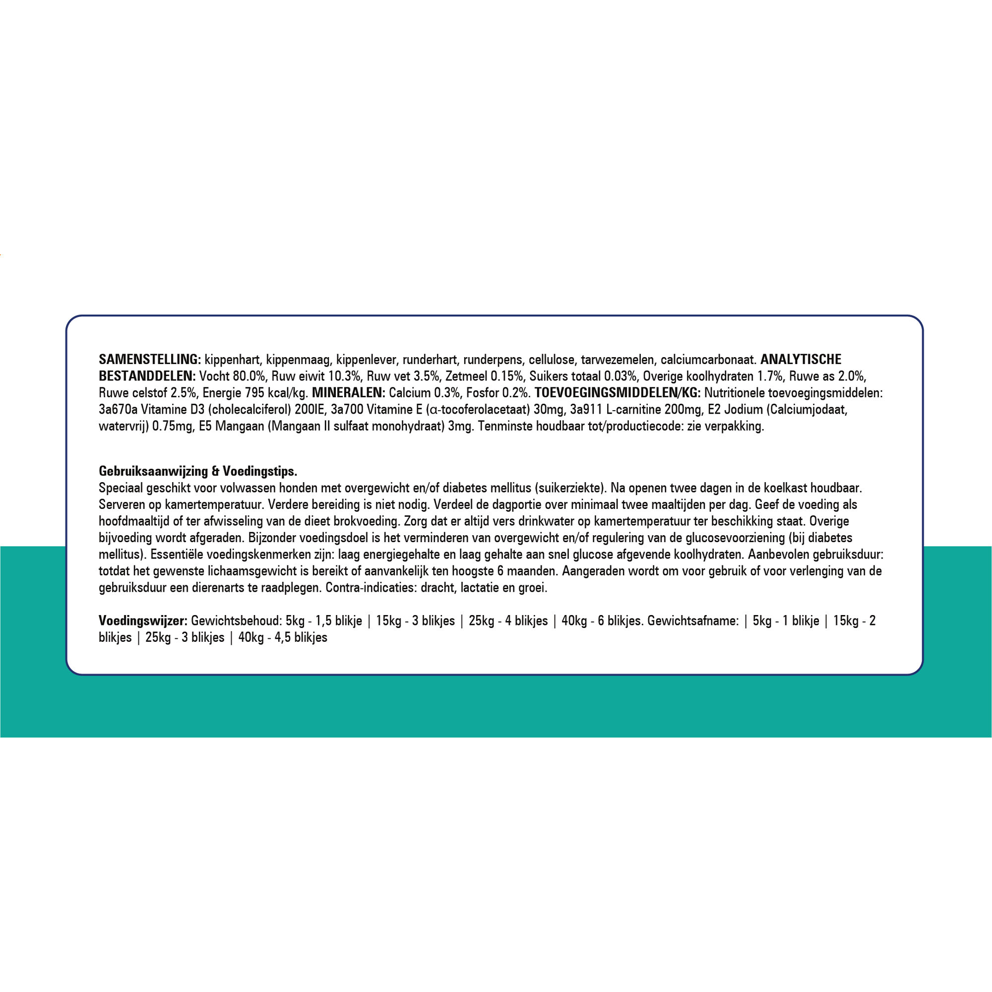 Prins NatureCare Diet Dog Weight Reduction & Diabetic