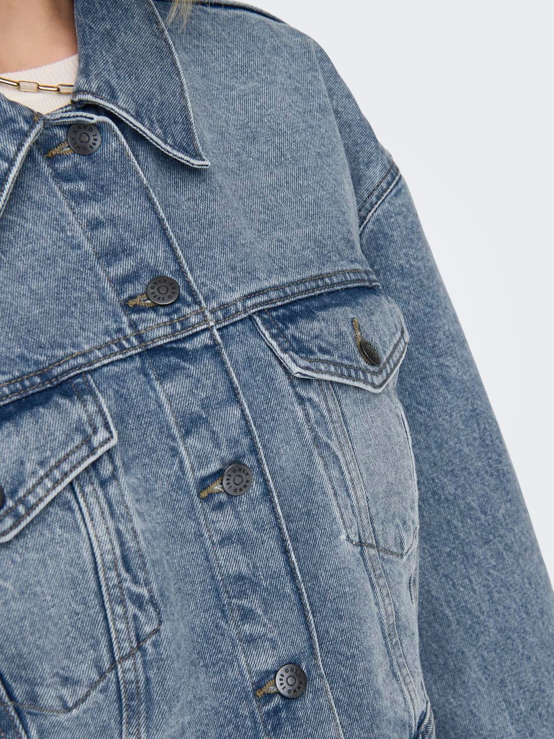 ONLLEIGH Jeansjacke Medium Blue Denim