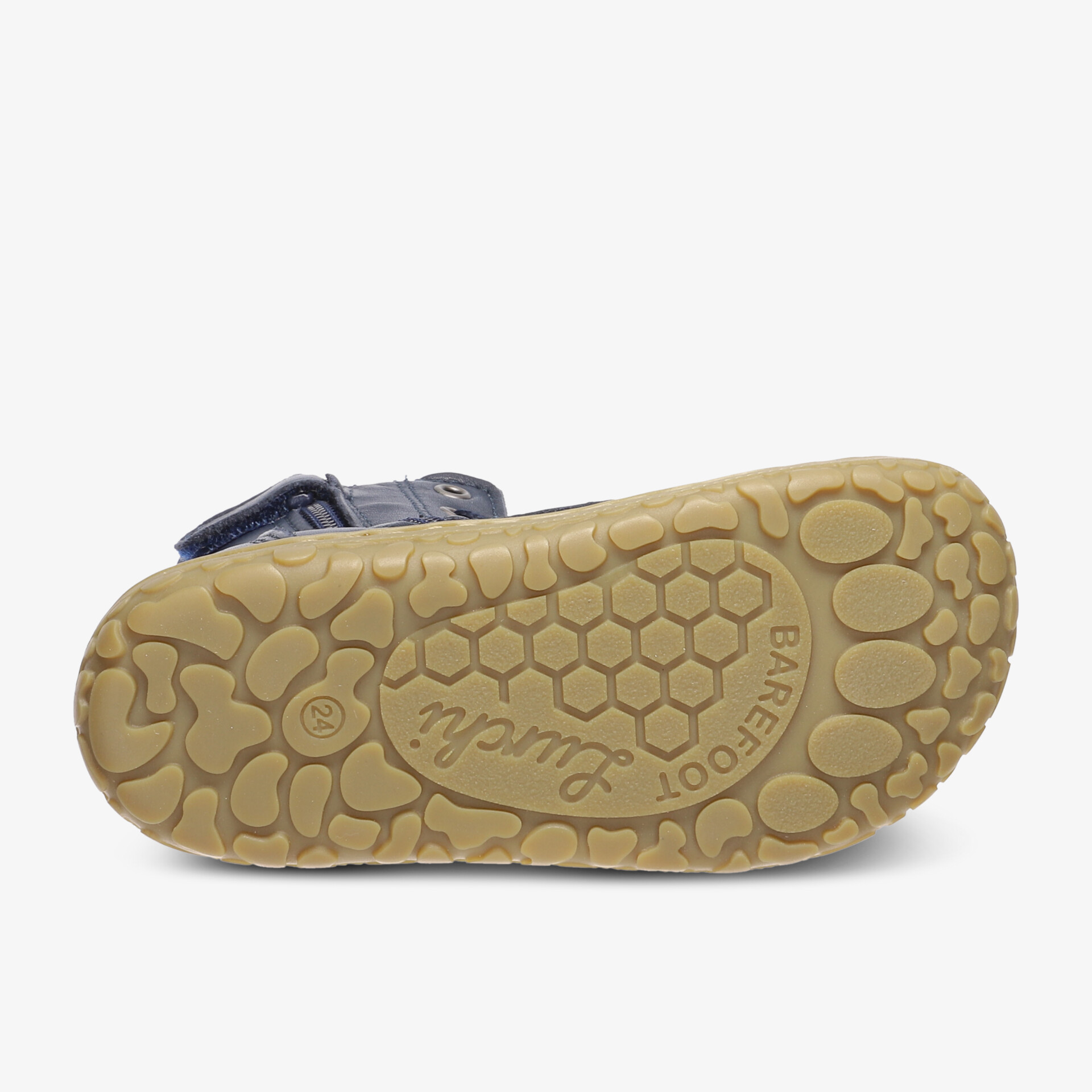 Lurchi Nuski Barefoot Winterstiefel blau