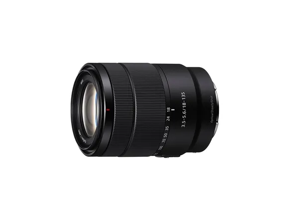 Sony SEL18135 - Zoomobjektiv - 18 mm - 135 mm - f/3.5-5.6 E OSS - Sony E-mount - for Cinema Line; a VLOGCAM; a1; a1 II; a6700; a7 IV; a7C; a7C II; a7CR; a7R V; a7s III; a9 III