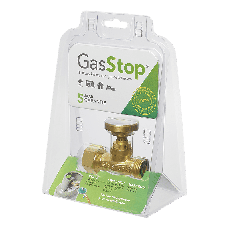 Gasfleszekering propaangasfles G5