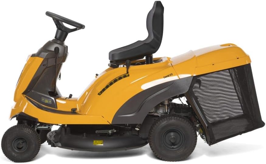 STIGA Combi 372 Aufsitzmäher - 414cc ST 400 Motor, 72 cm Mähdeck, hydrostatisches Getriebe, 170L Grasauffangbehälter, Mulchstopfen im Lieferumfang enthalten
