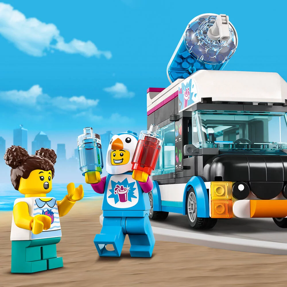 LEGO®CITY 60384 - LE CAMION A GRANITES DU PINGOUIN