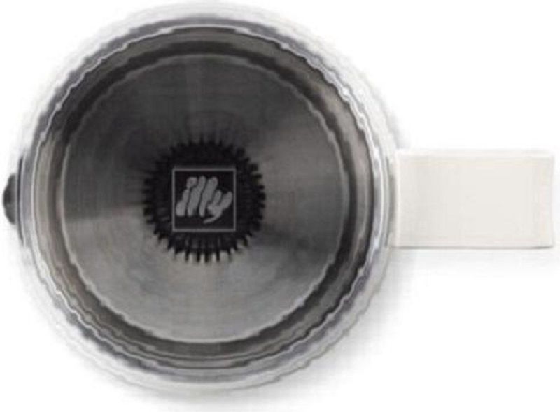 Illy - Melkopschuimer - Zwart - Kunststof - 250 ml Inhoud