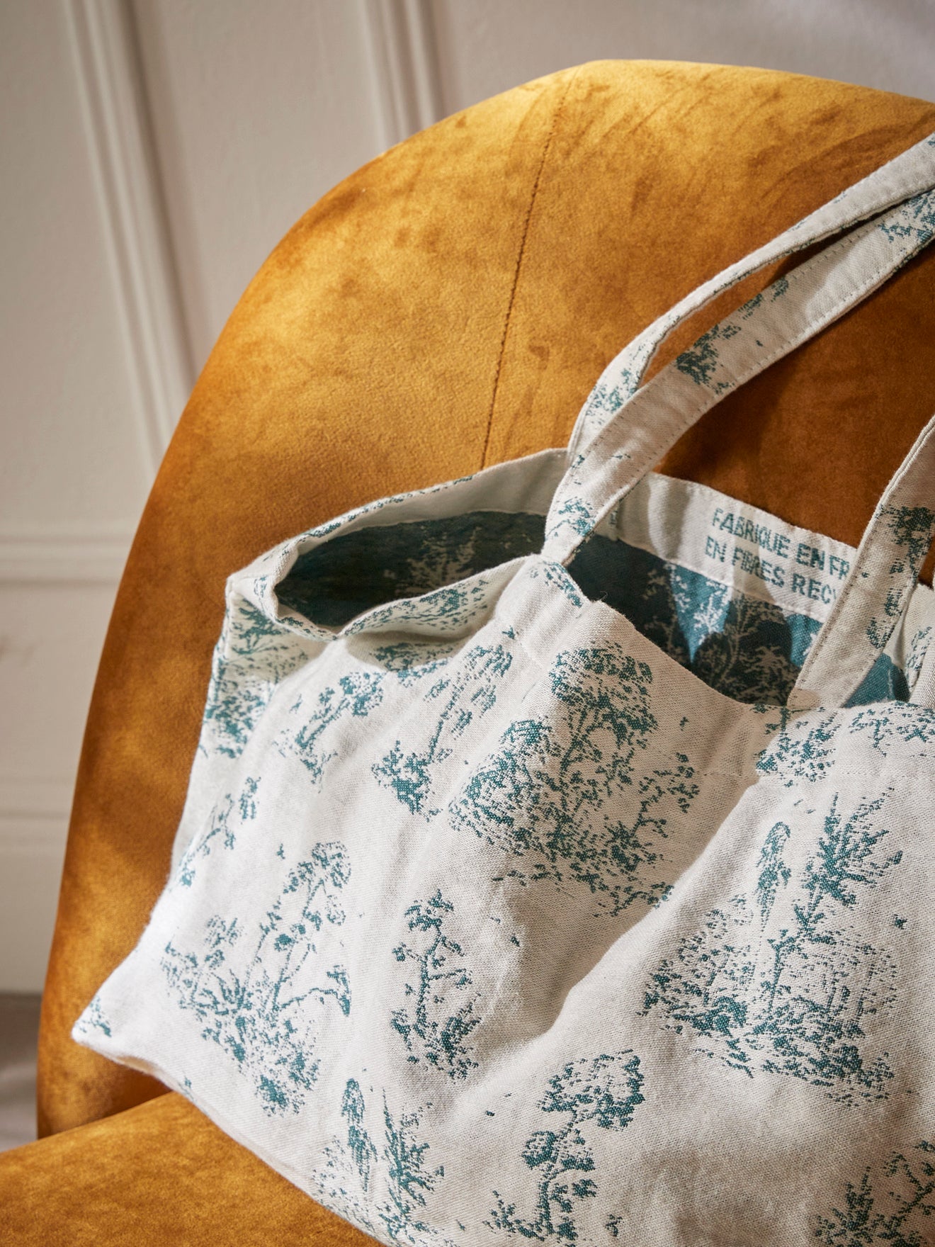 Sacs shopping en fibres recyclées