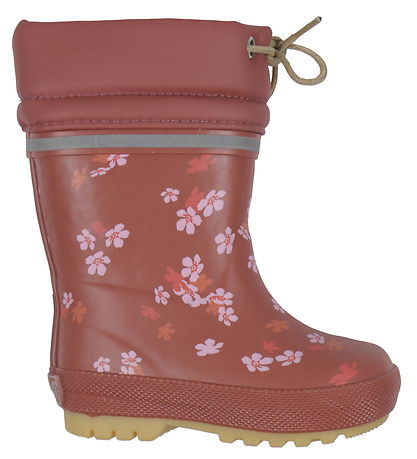 CeLaVi Thermostiefel Mit Futter - Apple Butter m. Blumen