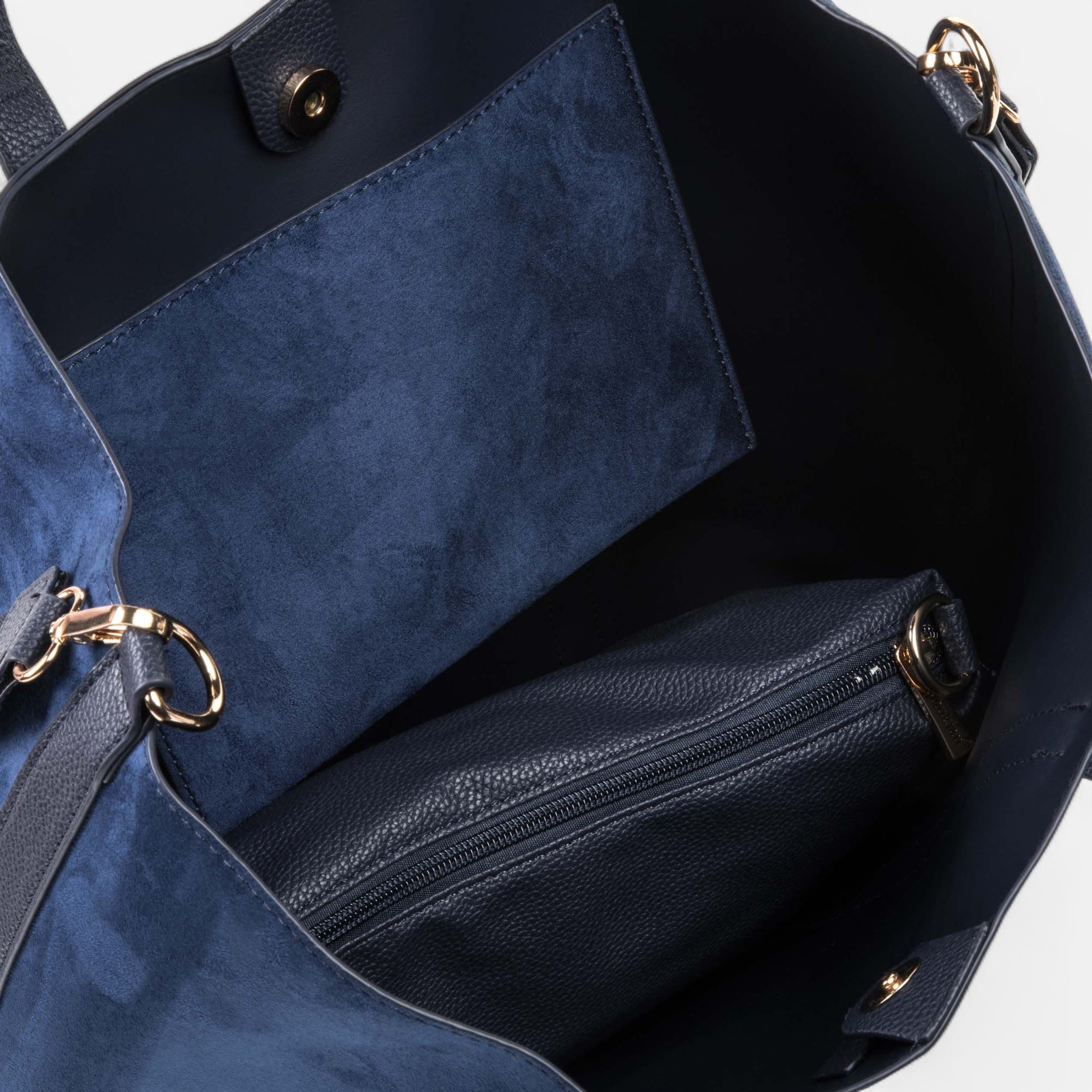 Sac de shopping jeans