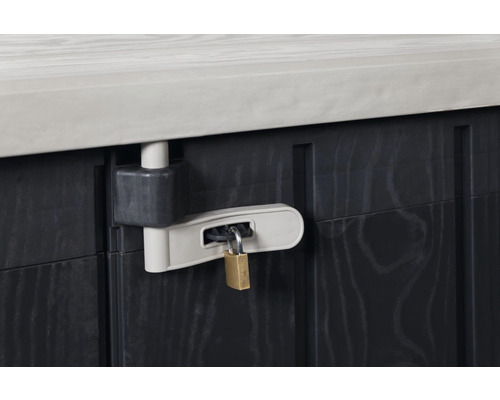 Stora Way Plus XL opbergbox inclusief gasveren, 145 x 85 x 124,5 cm, antraciet