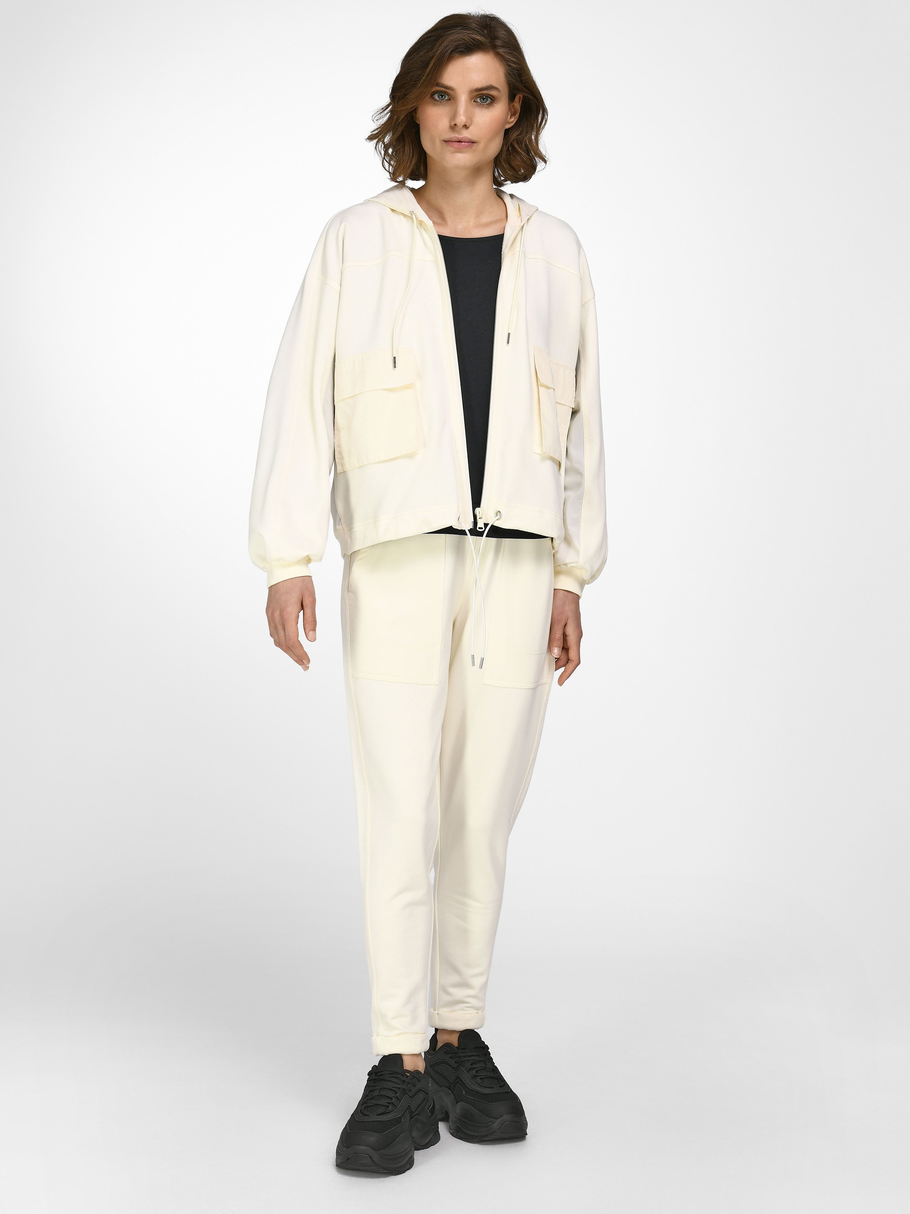 Hoodie-Sweatjacke