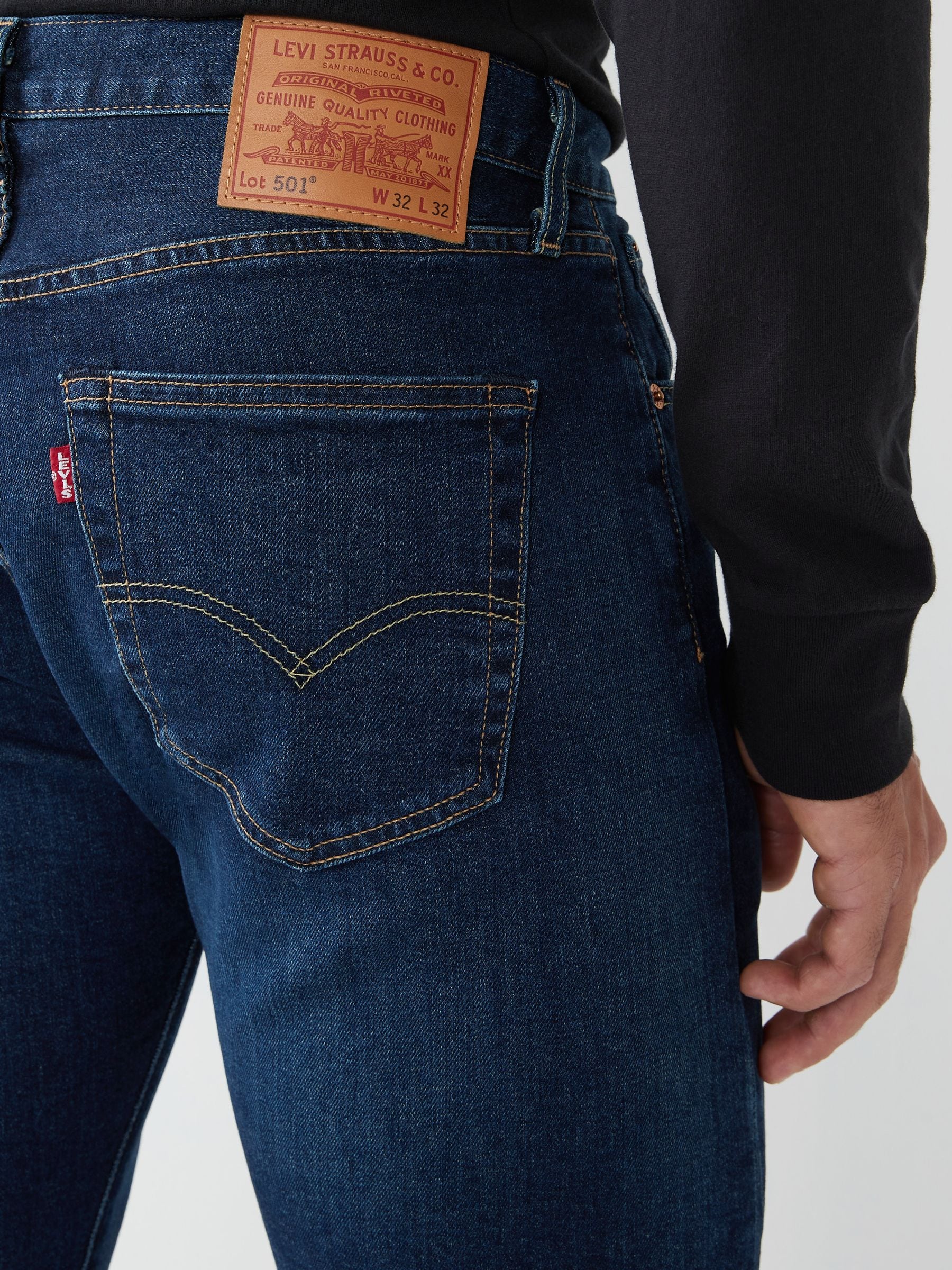 Do The Rump denim blauw - Levi's® 501® Original jeans