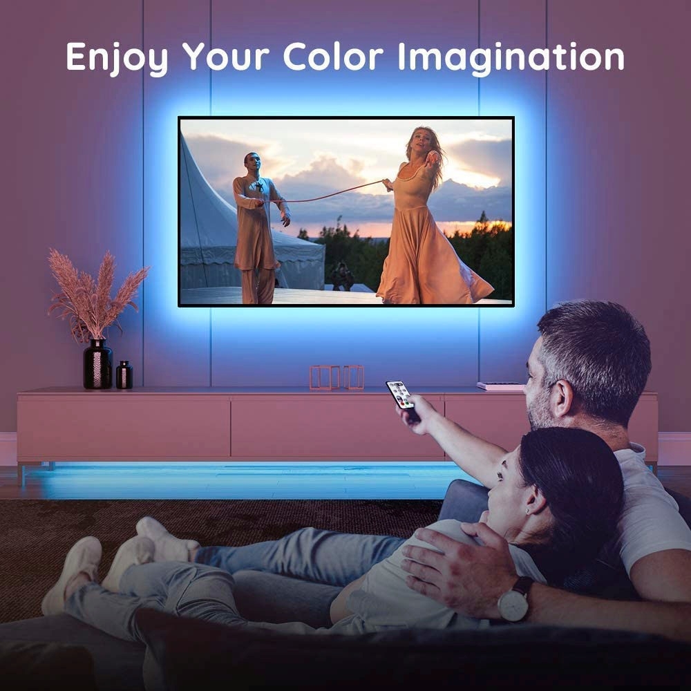 Govee RGB-LED-TV-Hintergrundbeleuchtung mit Fernbedienung für 46-60 Zoll Fernseher