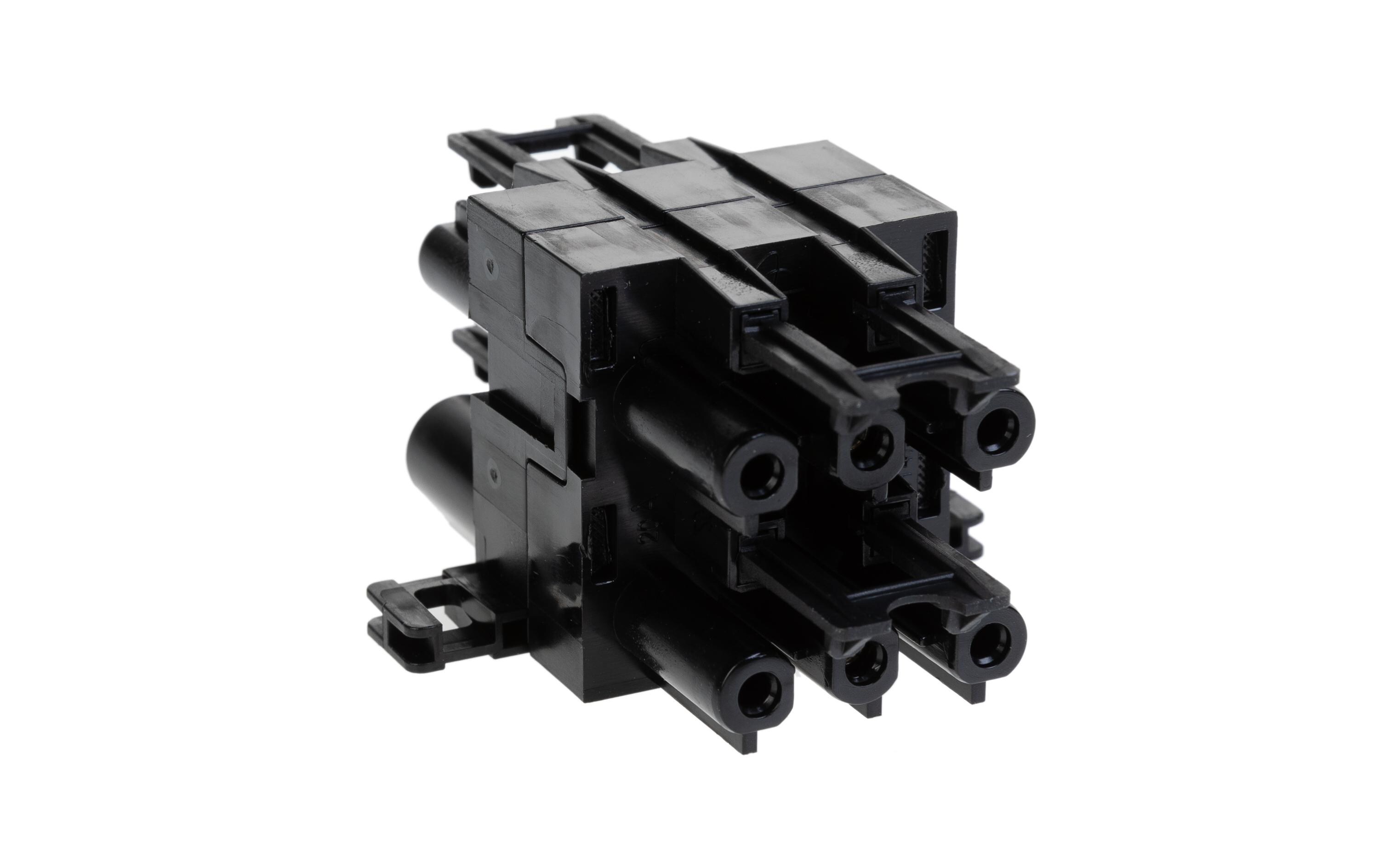 Verteilerblock 4x GST18i3T-Stück 4-fach, Wieland GST18