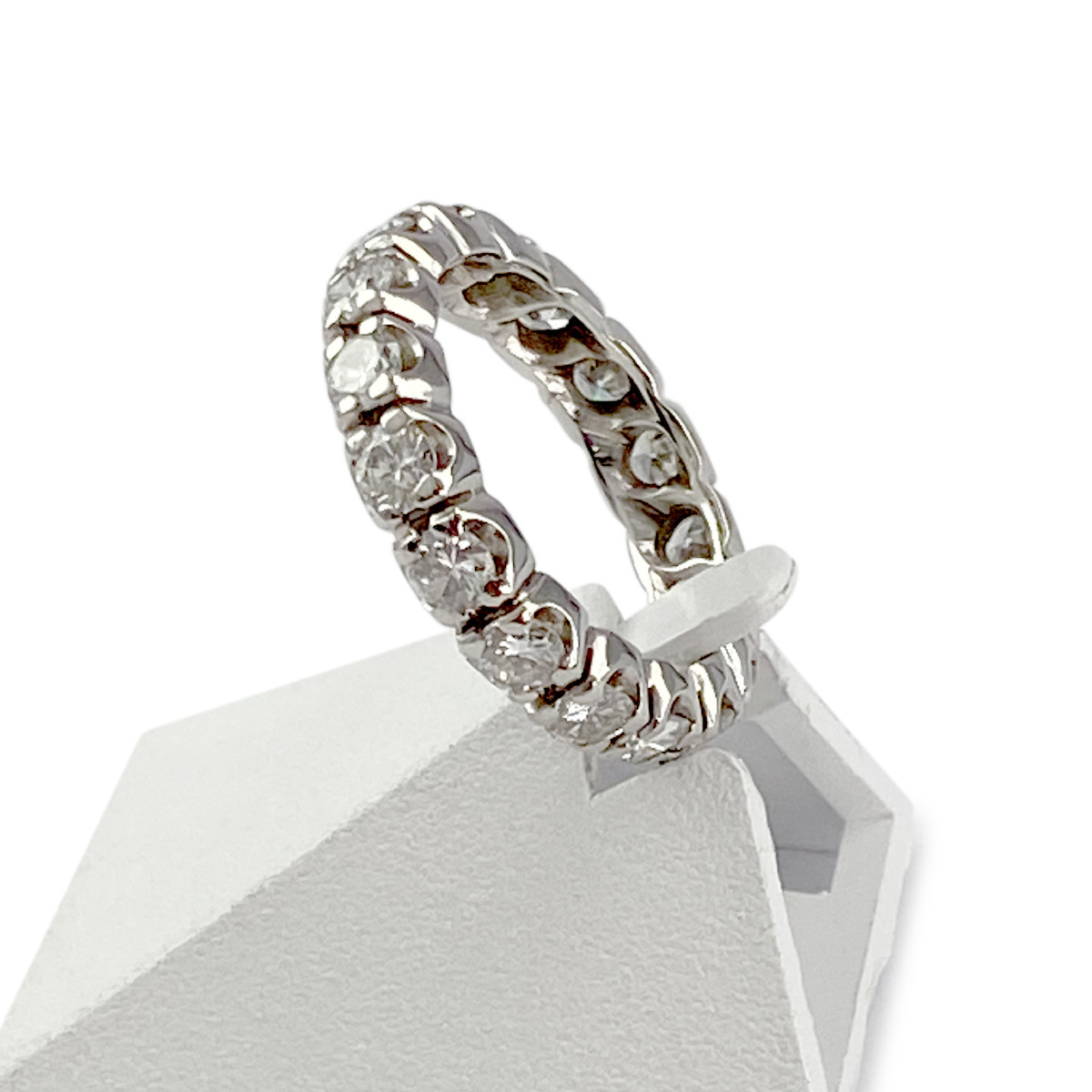 Bague d'occasion platine 950 diamants