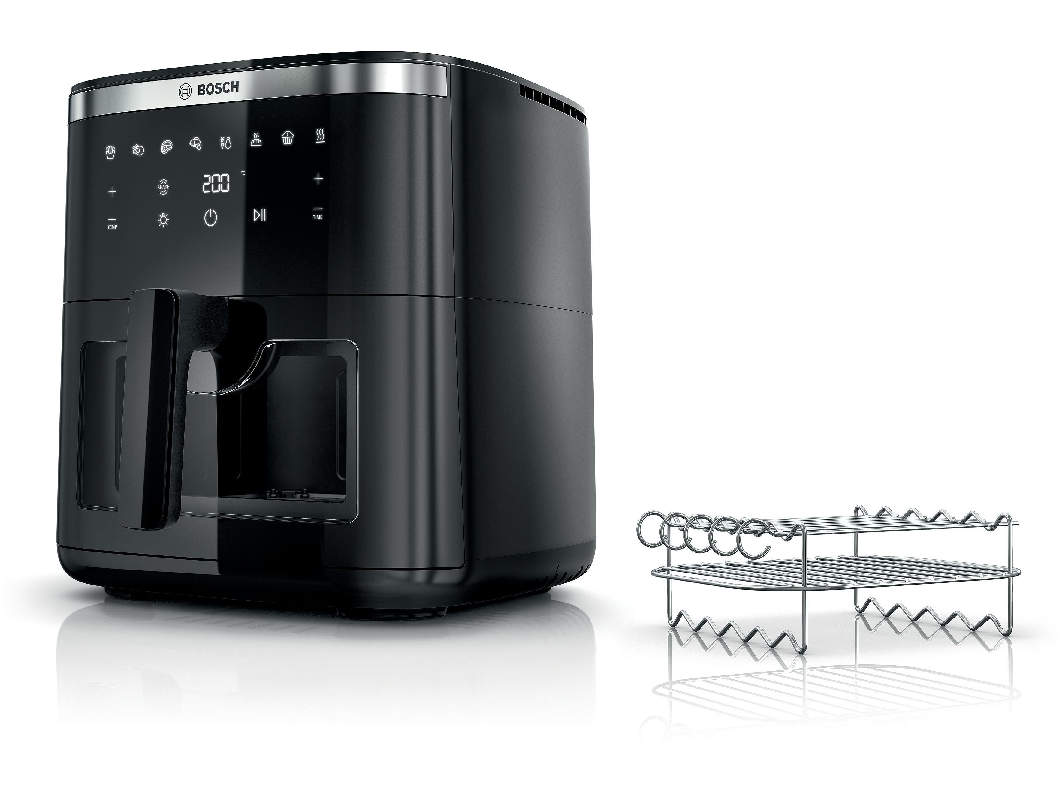 FRITADEIRA AIRFRYER BOSCH MAF671B1 SERIE 6 7.2L