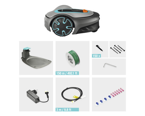 GARDENA Sileno minimo 250 robotmaaier met Bluetooth®