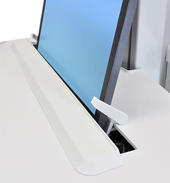 Ergotron StyleView - Vogn (kun lading) - åpen arkitektur - for notebook / tastatur / mus - medisinsk - aluminium, forsinket stål, kvalitetsplast - gr