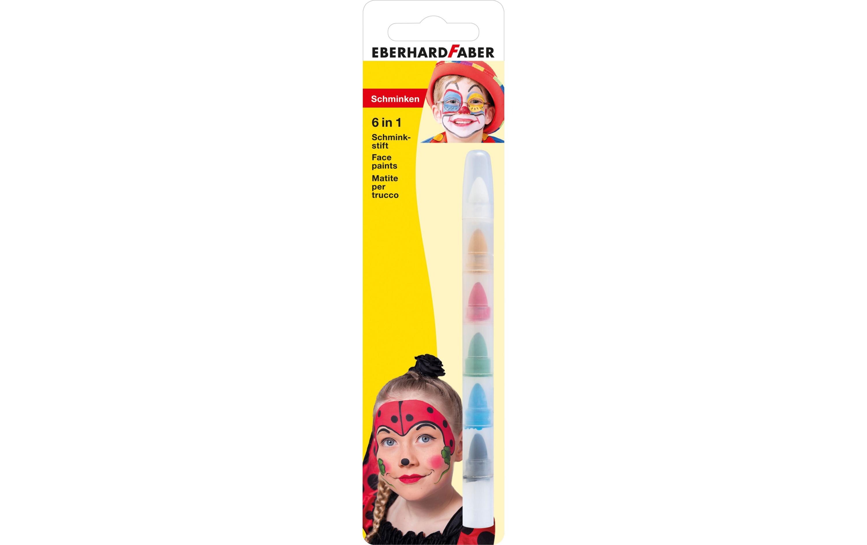 Schminkfarbe 6 StückStylishes Schminkstift mit 6 Farben