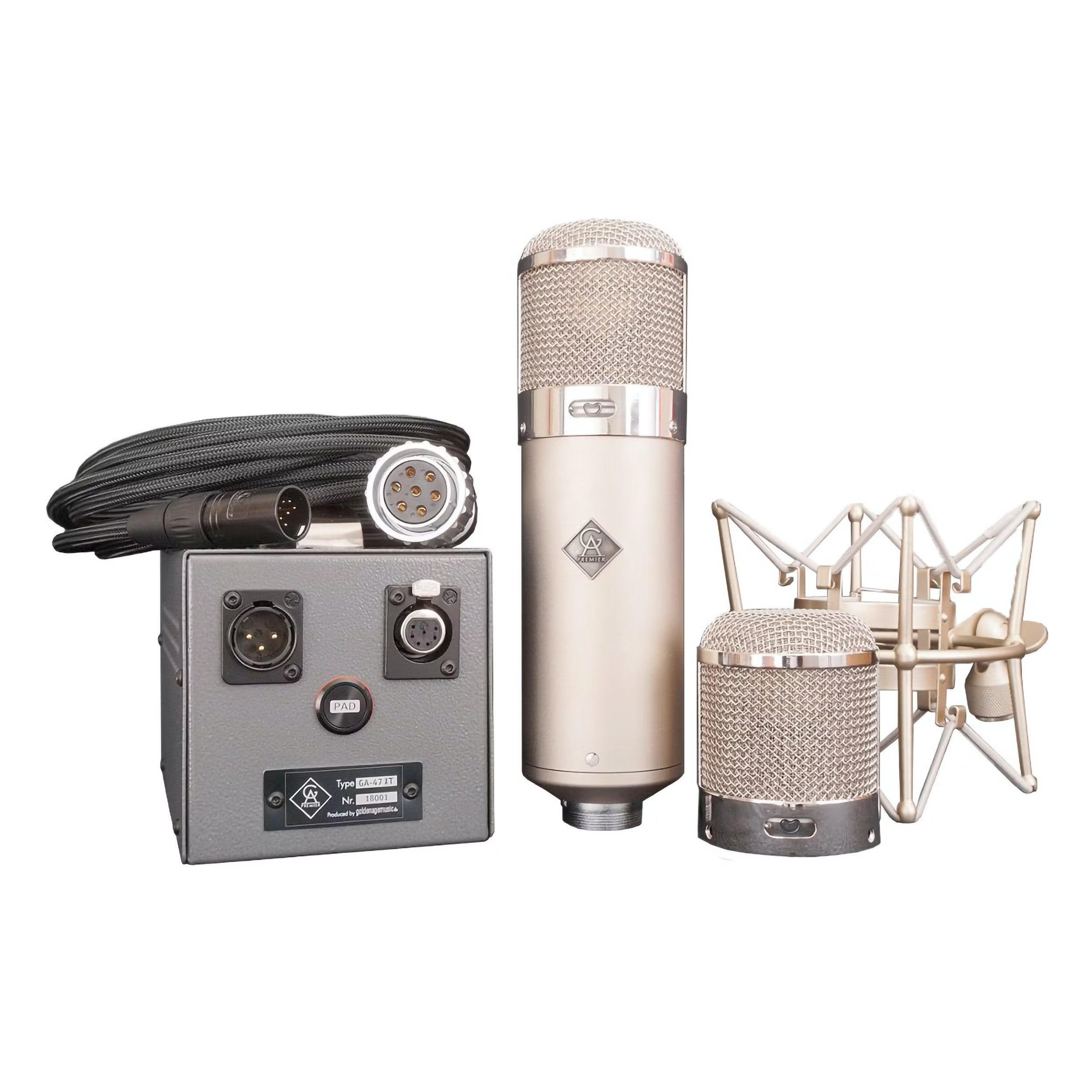 Golden Age Audio GA-47 MKII grootmembraan buizen condensatormicrofoon