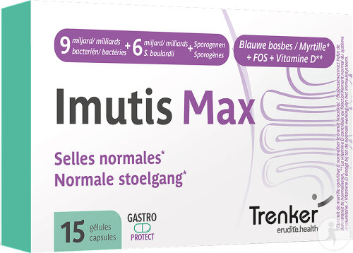 Trenker Imutis Max Selles Normales 15 Gélules