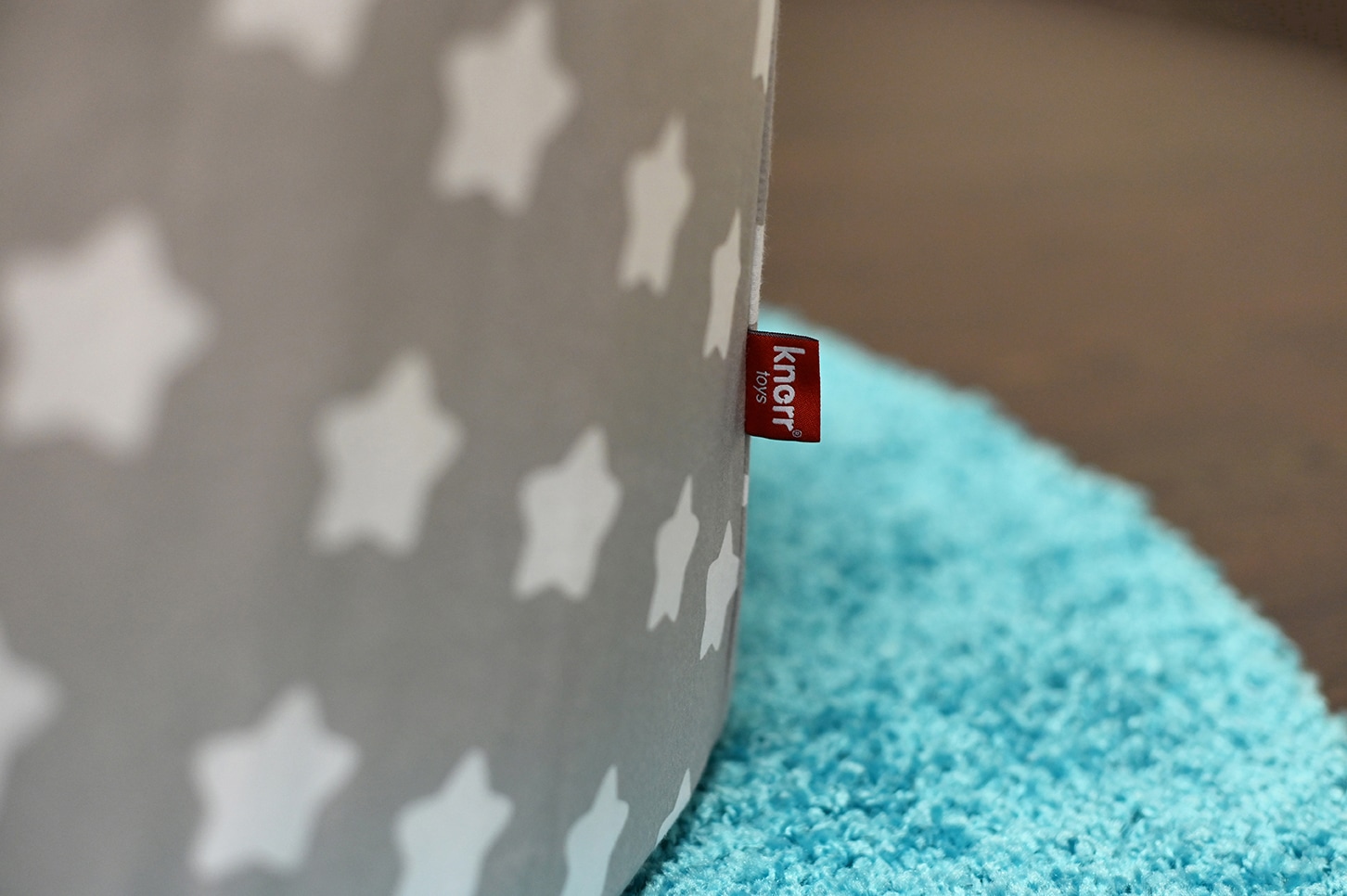 Knorrtoys® Bällebad »Soft, Grey White Stars« mit 300 Bällen balls/soft Blue/Blue/transparent; Made in Europe