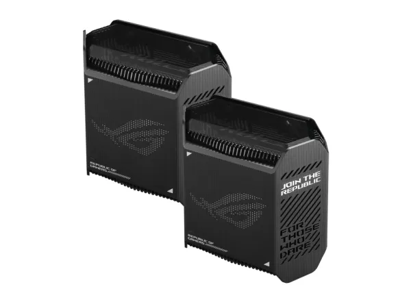 ASUS ROG Rapture GT6 - Wi-Fi-system - (2 routere) - op til 5800 sq.ft - mesh 1GbE, 2.5GbE - Wi-Fi 6 - Dual Band