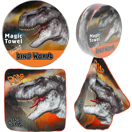Dino world magisk vaskeklud – flere varianter - assorteret