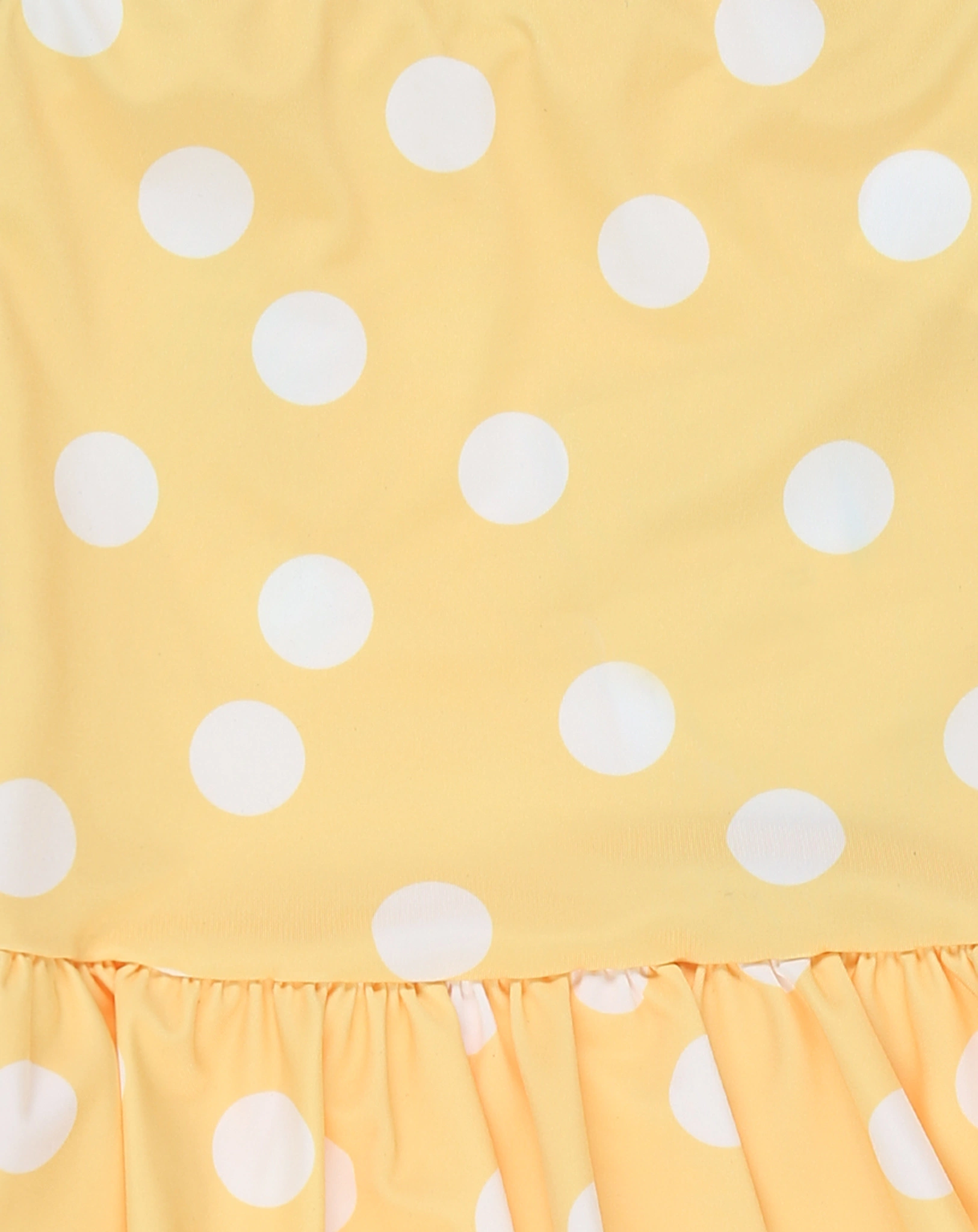 Badeanzug SUMMER DOTS in gelb