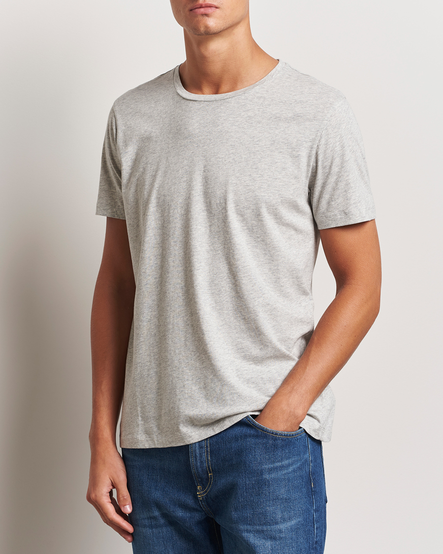 A Day's March Lightweight T-Shirt Grey Melange
