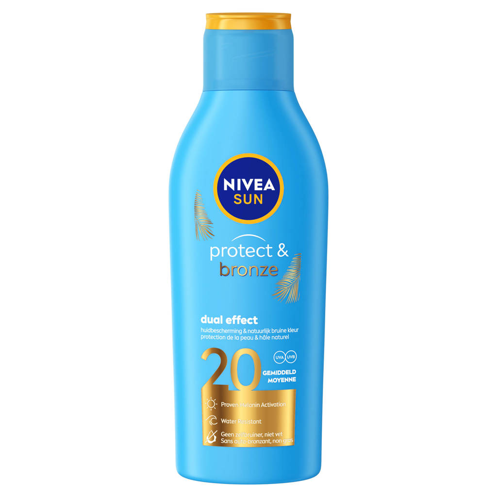 Dit product is echt een fijn ptoductprotect & bronze lotion SPF 20 - 200 ml