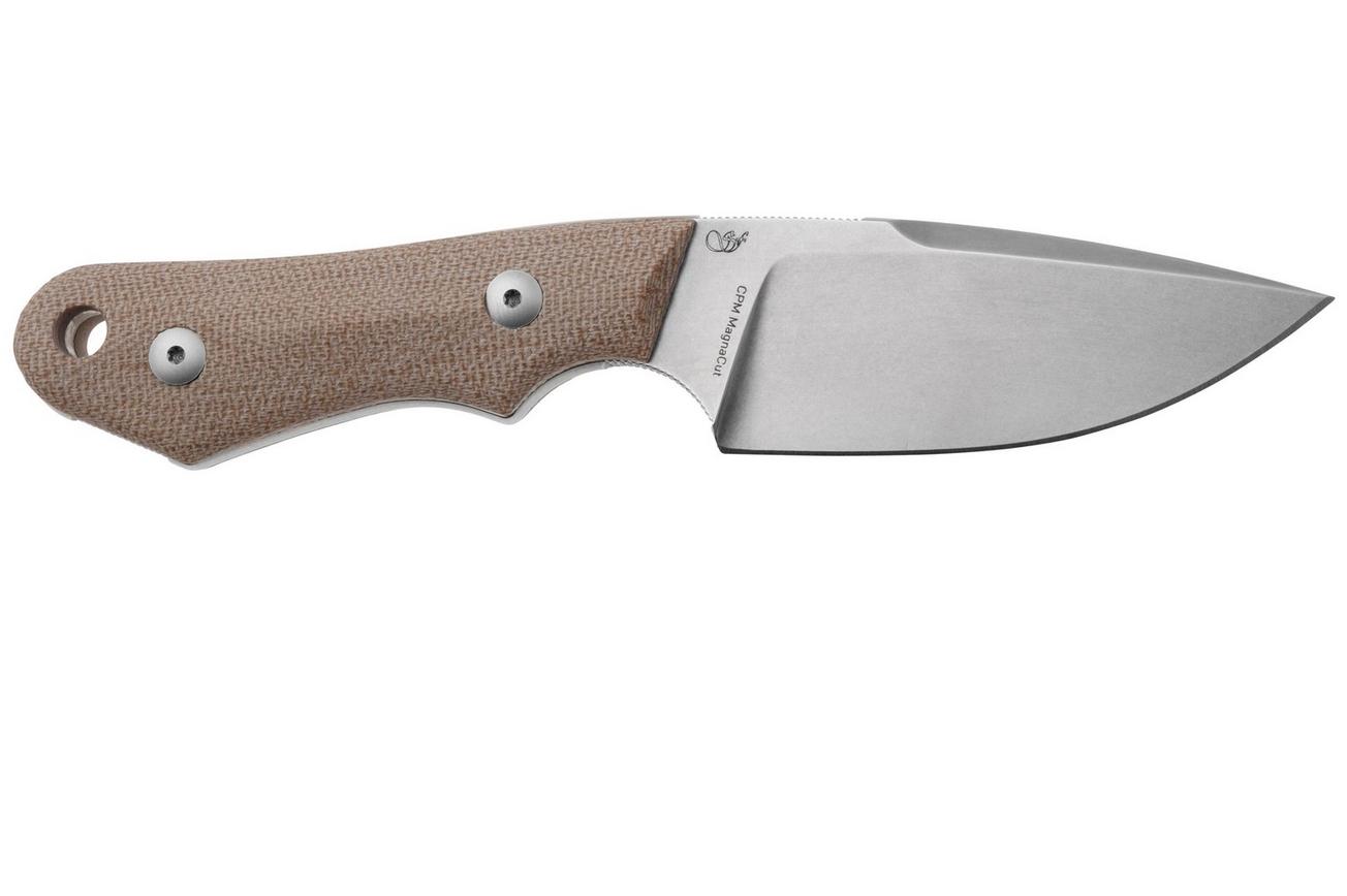 Viper Handy VT4040CN Natural Micarta, vaststaand mes